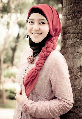 braided hijab