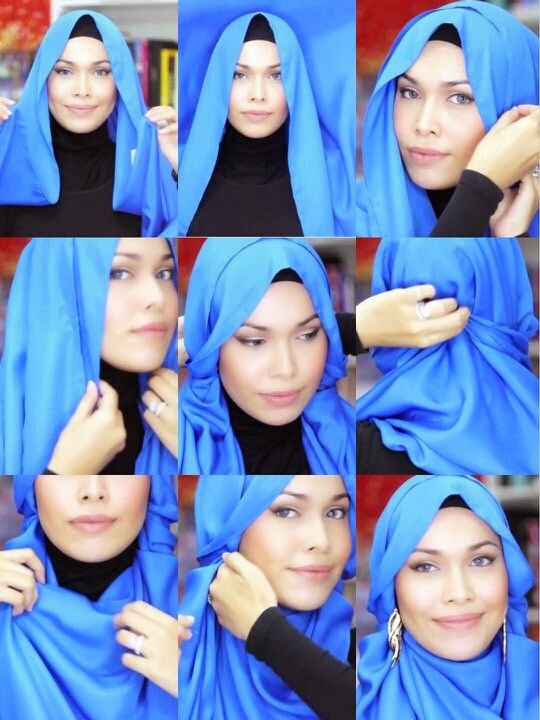 hijab with Earrings