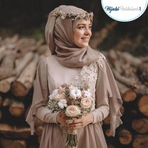 Hijab Bridal accessories