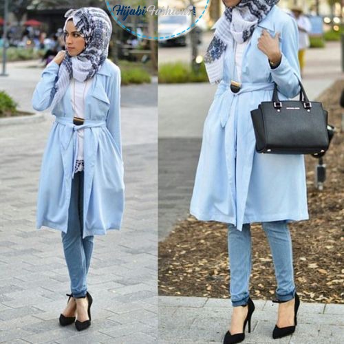 Simple Tutorial Casual Hijab Style